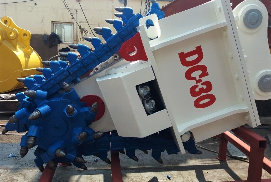 AME Chain Drum Cutter (DC 30) - Прикачен инвентар за Багер: снимка 4 AME Chain Drum Cutter (DC 30) - Прикачен инвентар за Багер: снимка 4