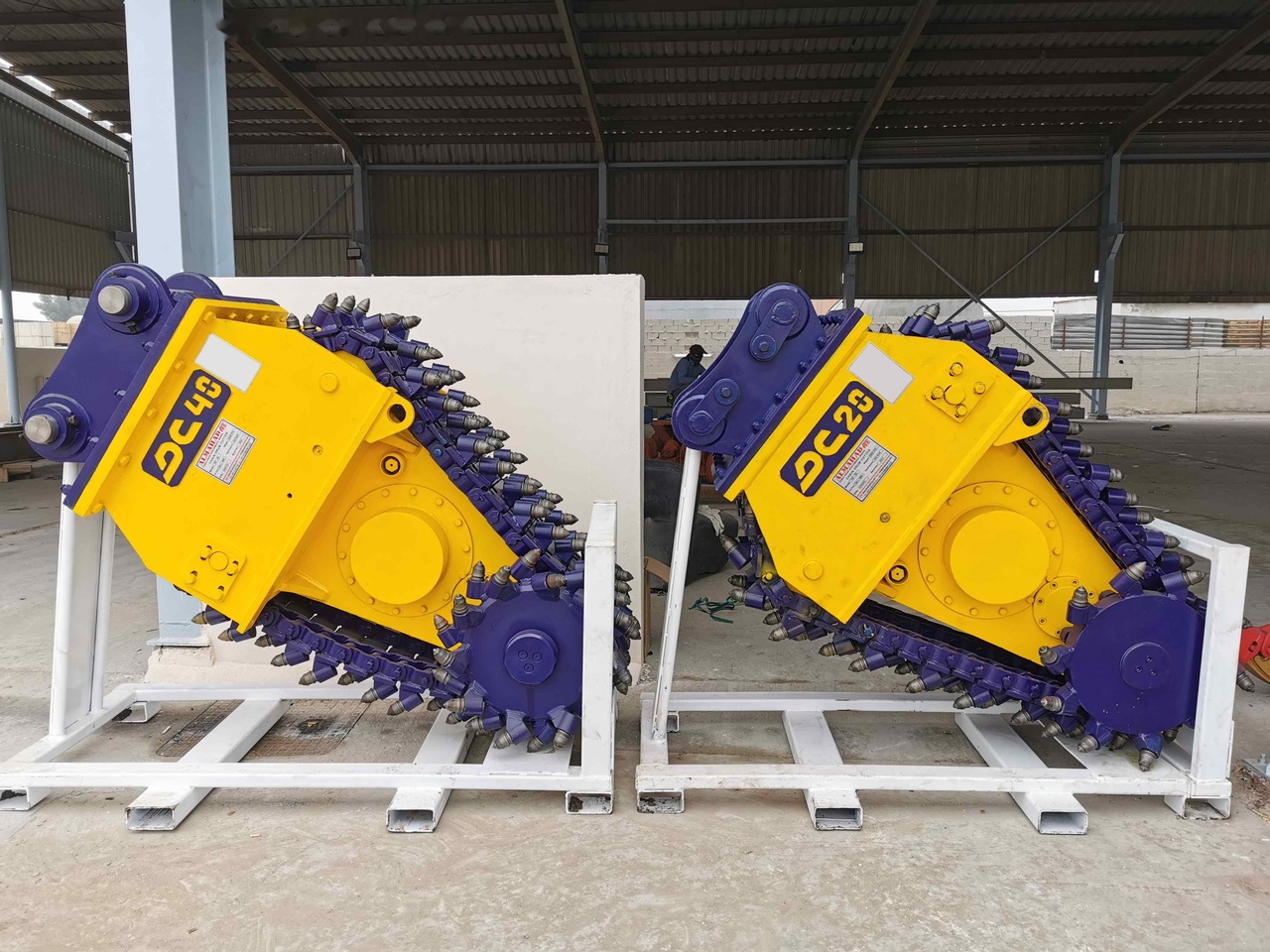 Нови Прикачен инвентар за Багер AME Chain Drum Cutter (DC 40): снимка 5