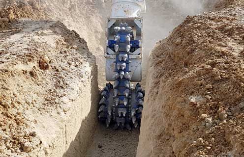 Нови Прикачен инвентар за Багер AME Chain Drum Cutter (DC 40): снимка 12