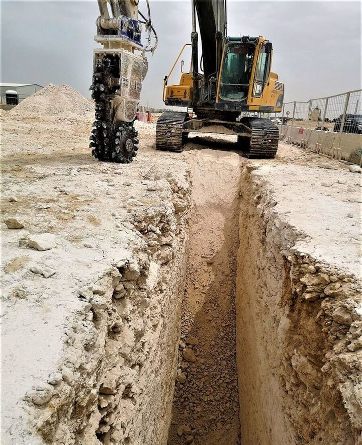 Нови Прикачен инвентар за Багер AME Chain Drum Cutter (DC 40): снимка 13