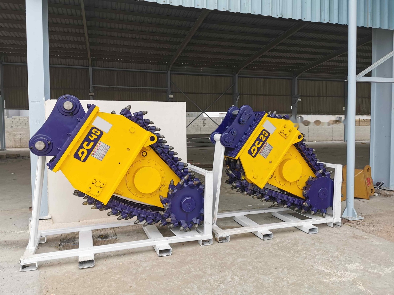 Нови Прикачен инвентар за Багер AME Chain Drum Cutter (DC 40): снимка 19