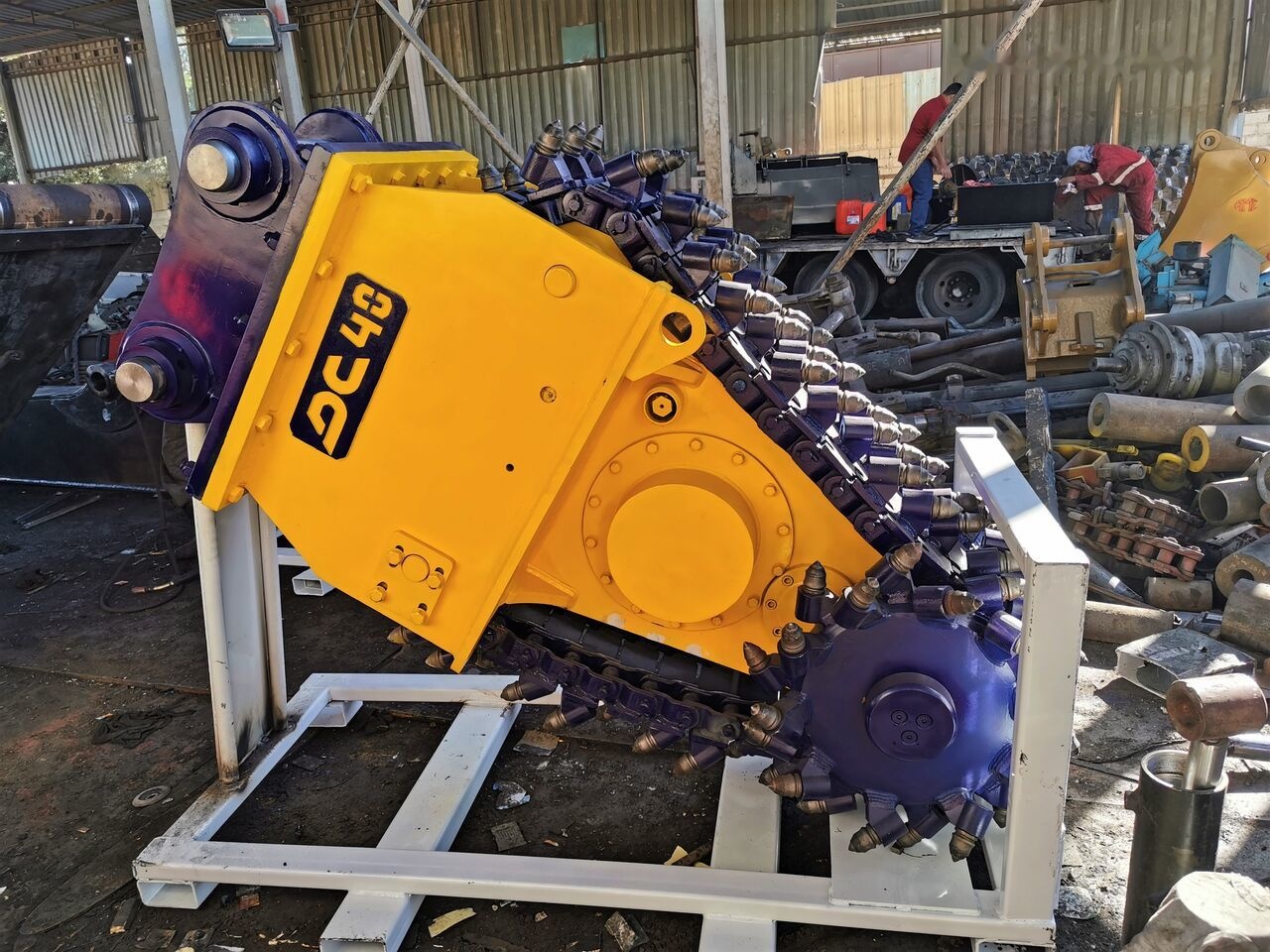 Нови Прикачен инвентар за Багер AME Chain Drum Cutter (DC 40): снимка 14