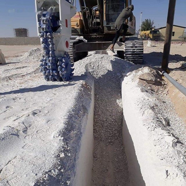 Нови Прикачен инвентар за Багер AME Chain Drum Cutter (DC 40): снимка 6