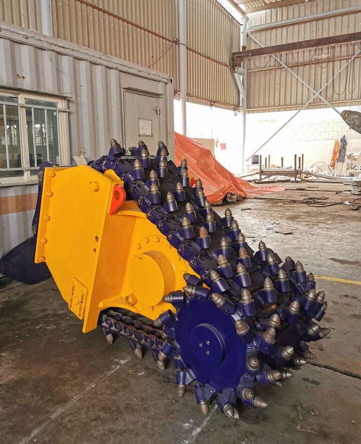 AME Chain Drum Cutter (DC 70) - Прикачен инвентар за Багер: снимка 2 AME Chain Drum Cutter (DC 70) - Прикачен инвентар за Багер: снимка 2