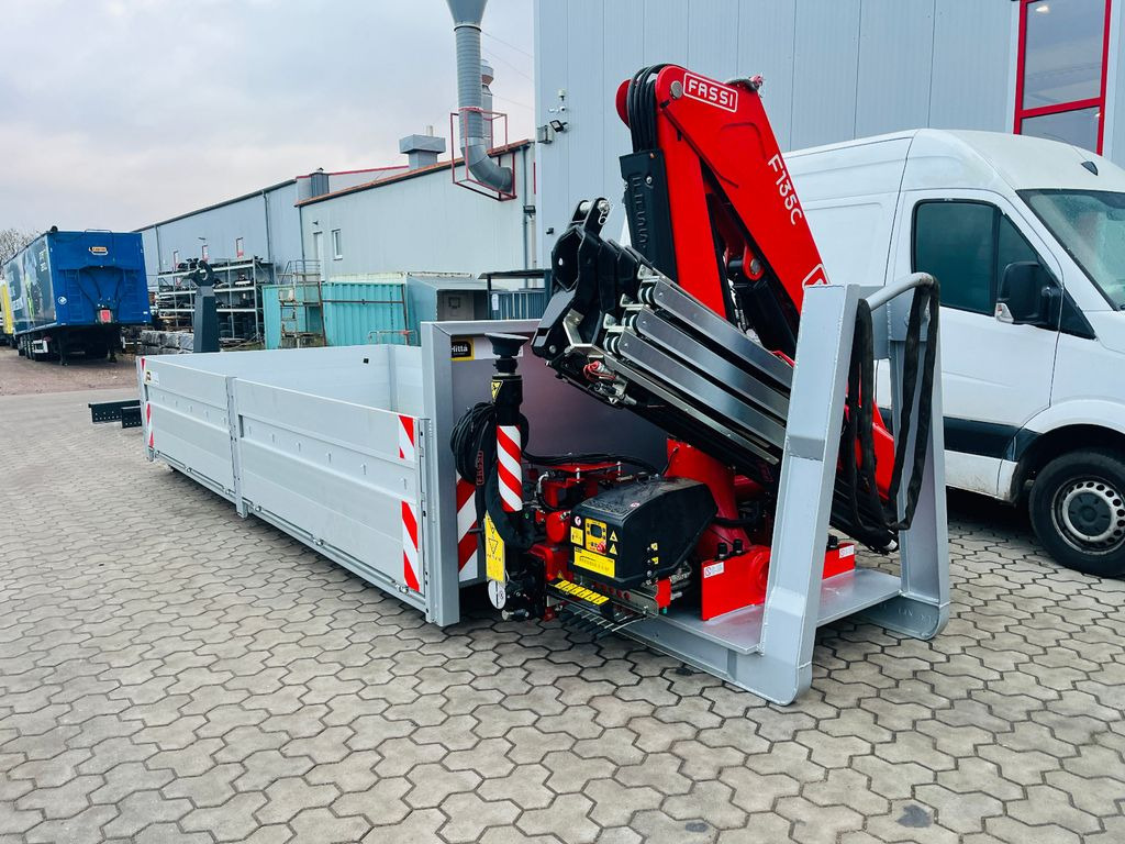 Abrollcontainer Container Kran Fassi F135 - Контейнеровоз/ Сменна каросерия полуремарке: снимка 1 Abrollcontainer Container Kran Fassi F135 - Контейнеровоз/ Сменна каросерия полуремарке: снимка 1