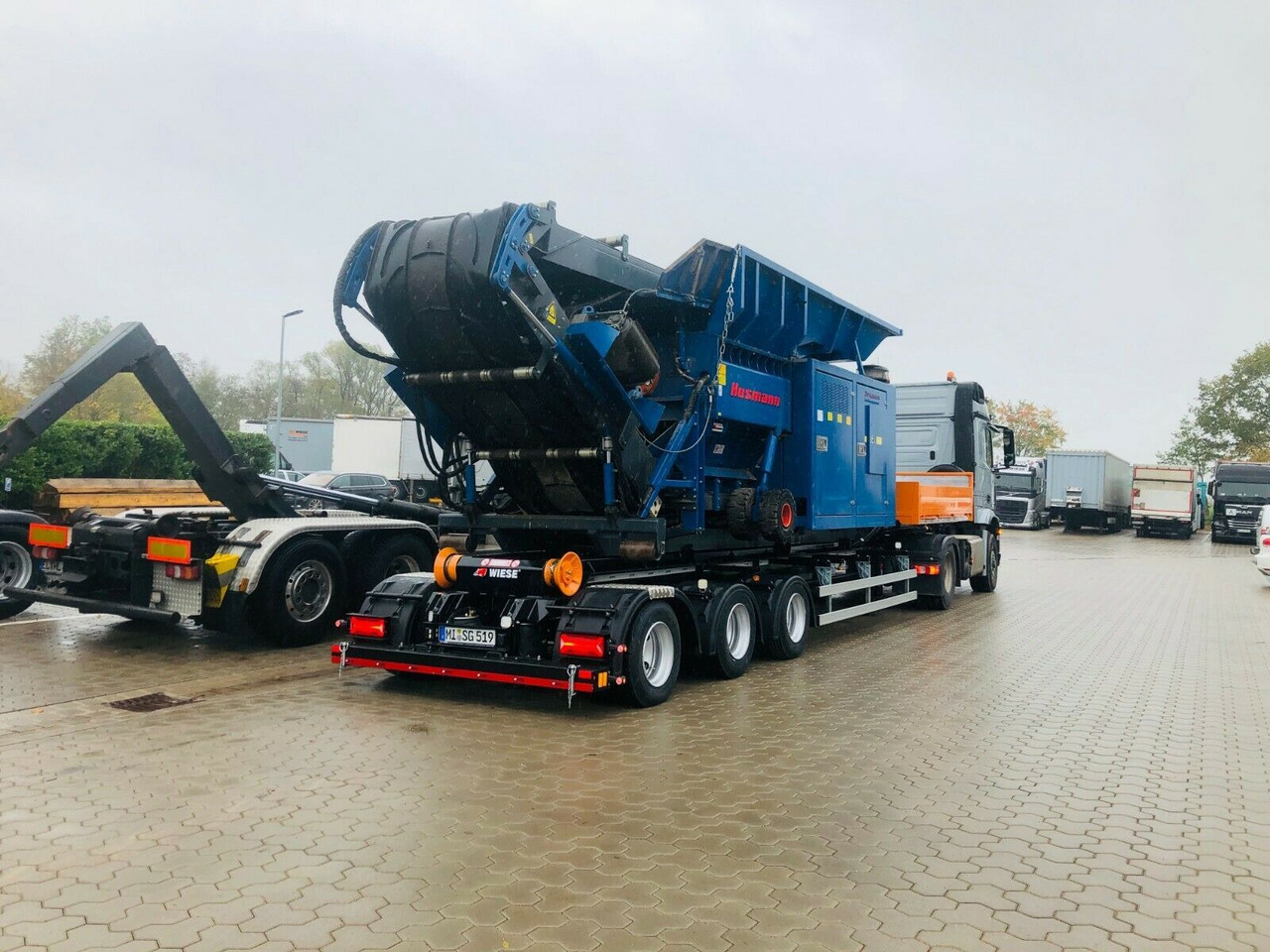 Auflieger Abrollkipper Hakenlift Hookliftloader - Контейнеровоз/ Сменна каросерия полуремарке: снимка 3 Auflieger Abrollkipper Hakenlift Hookliftloader - Контейнеровоз/ Сменна каросерия полуремарке: снимка 3