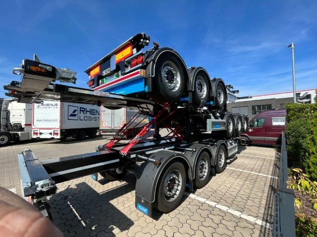 D-TEC Containerchassis Flexitrailer - Контейнеровоз/ Сменна каросерия полуремарке: снимка 3 D-TEC Containerchassis Flexitrailer - Контейнеровоз/ Сменна каросерия полуремарке: снимка 3