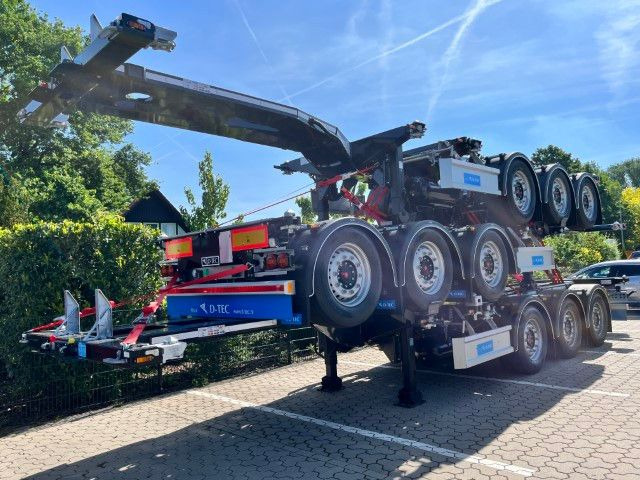 D-TEC Containerchassis Flexitrailer - Контейнеровоз/ Сменна каросерия полуремарке: снимка 2 D-TEC Containerchassis Flexitrailer - Контейнеровоз/ Сменна каросерия полуремарке: снимка 2