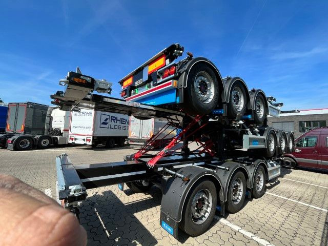 D-TEC Containerchassis Flexitrailer - Контейнеровоз/ Сменна каросерия полуремарке: снимка 2 D-TEC Containerchassis Flexitrailer - Контейнеровоз/ Сменна каросерия полуремарке: снимка 2