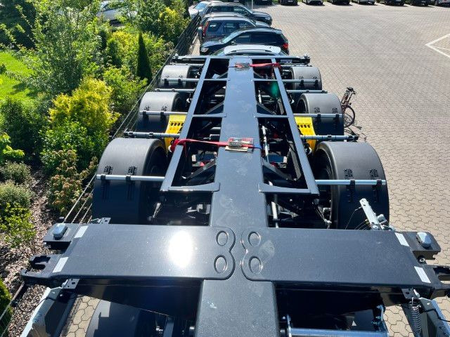 D-TEC Containerchassis Flexitrailer - Контейнеровоз/ Сменна каросерия полуремарке: снимка 3 D-TEC Containerchassis Flexitrailer - Контейнеровоз/ Сменна каросерия полуремарке: снимка 3
