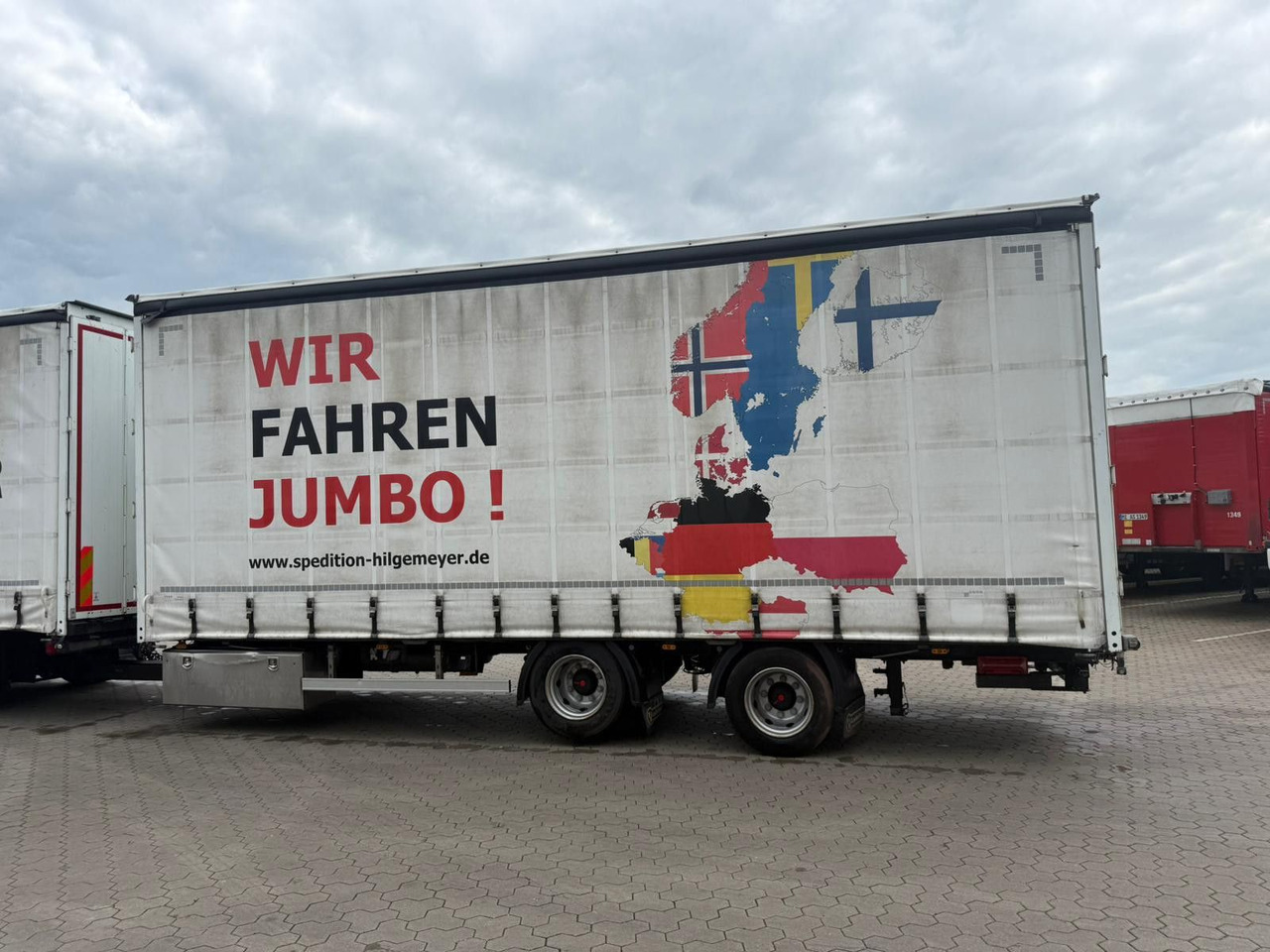 FBL Tandem Anhänger Volumen Inklusive LKW!! - Брезентово ремарке: снимка 5 FBL Tandem Anhänger Volumen Inklusive LKW!! - Брезентово ремарке: снимка 5