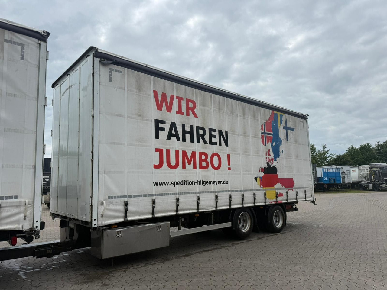 FBL Tandem Anhänger Volumen Inklusive LKW!! - Брезентово ремарке: снимка 4 FBL Tandem Anhänger Volumen Inklusive LKW!! - Брезентово ремарке: снимка 4