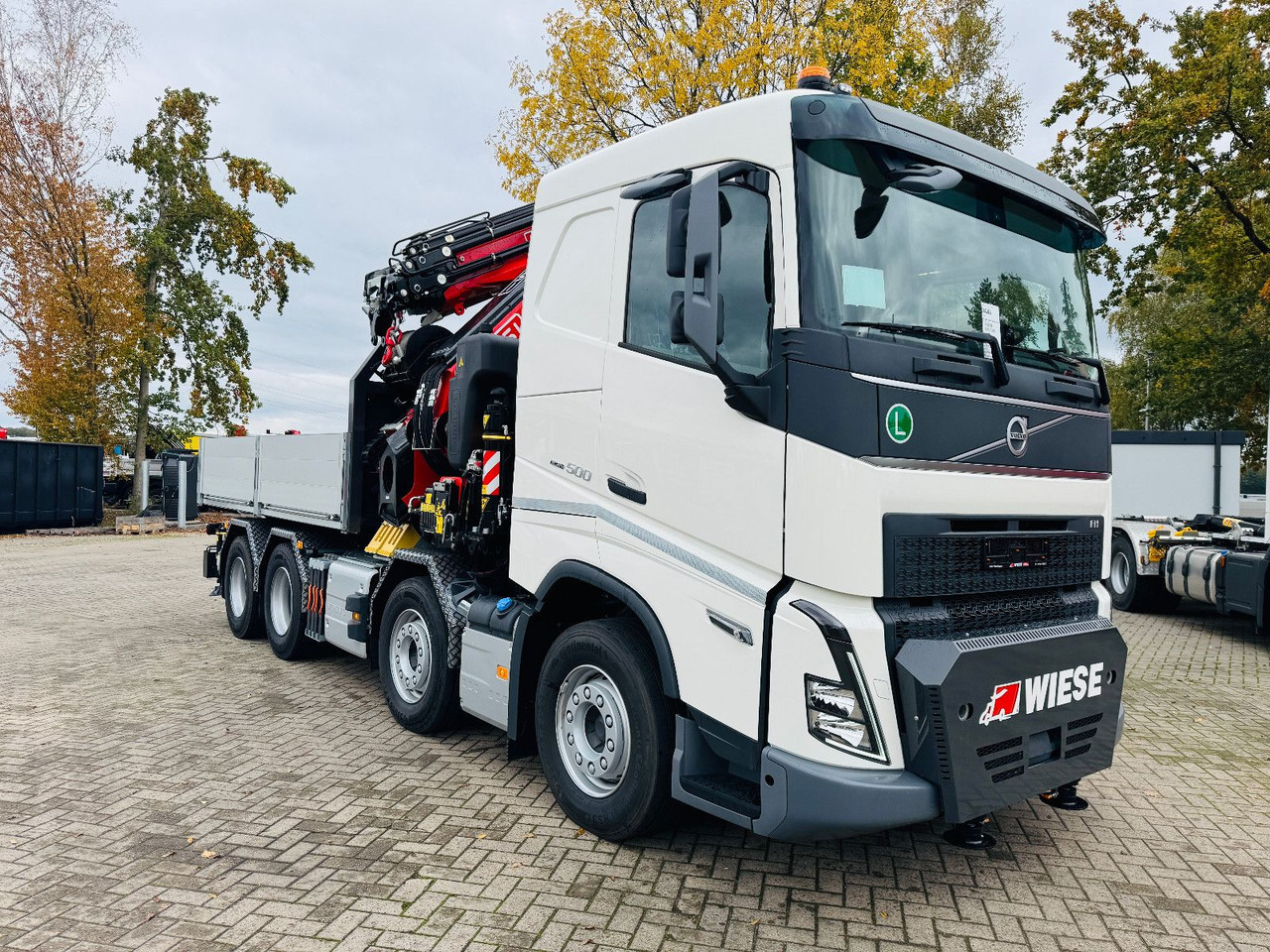 Volvo FH 500 8x4 Kran F820 RA2.27 Jib & Winde Sofort - Камион, Камион с кран: снимка 5 Volvo FH 500 8x4 Kran F820 RA2.27 Jib & Winde Sofort - Камион, Камион с кран: снимка 5