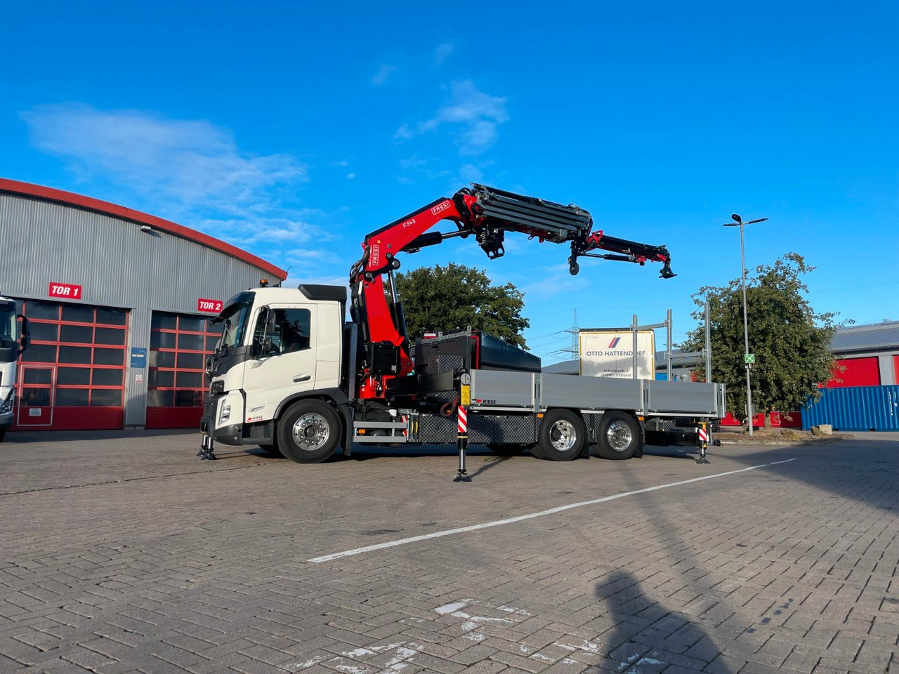 Volvo FMX 500 FASSI Ladekran F545 JIB & Winde Sofort - Камион, Камион с кран: снимка 4 Volvo FMX 500 FASSI Ladekran F545 JIB & Winde Sofort - Камион, Камион с кран: снимка 4