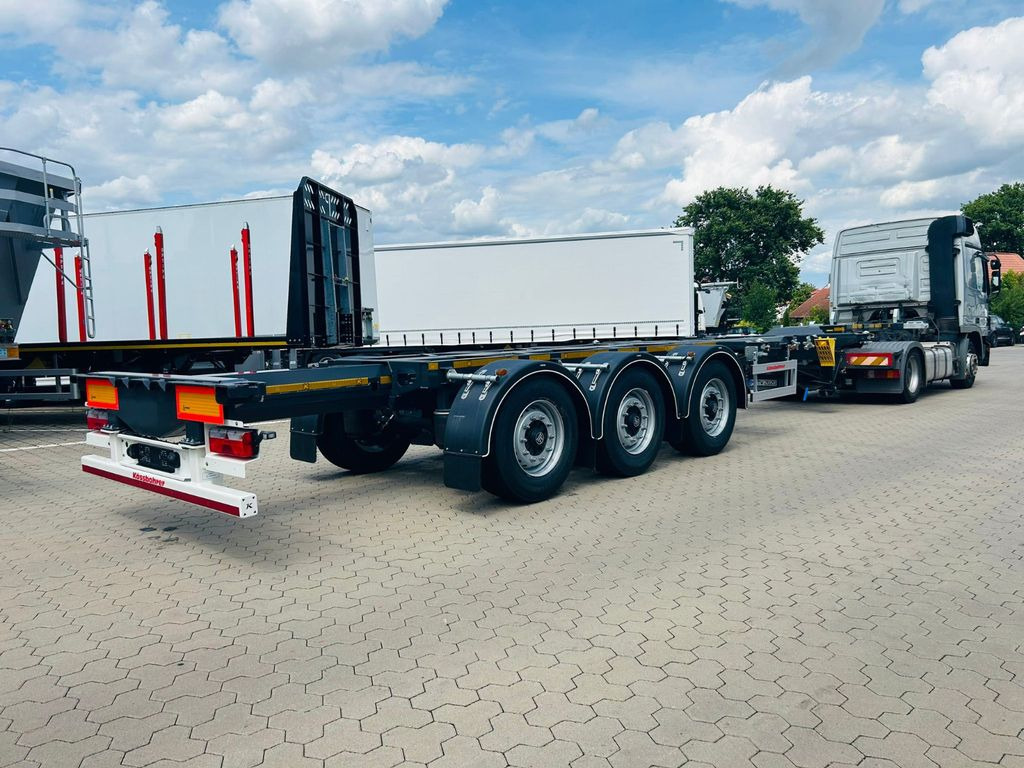 Kässbohrer K.SHG Multi Containerchassis ausziehbar - Контейнеровоз/ Сменна каросерия полуремарке: снимка 2 Kässbohrer K.SHG Multi Containerchassis ausziehbar - Контейнеровоз/ Сменна каросерия полуремарке: снимка 2
