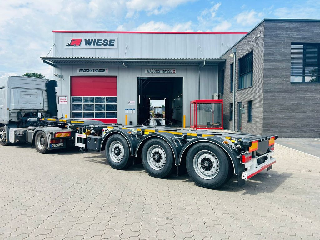 Kässbohrer K.SHG Multi Containerchassis ausziehbar - Контейнеровоз/ Сменна каросерия полуремарке: снимка 1 Kässbohrer K.SHG Multi Containerchassis ausziehbar - Контейнеровоз/ Сменна каросерия полуремарке: снимка 1