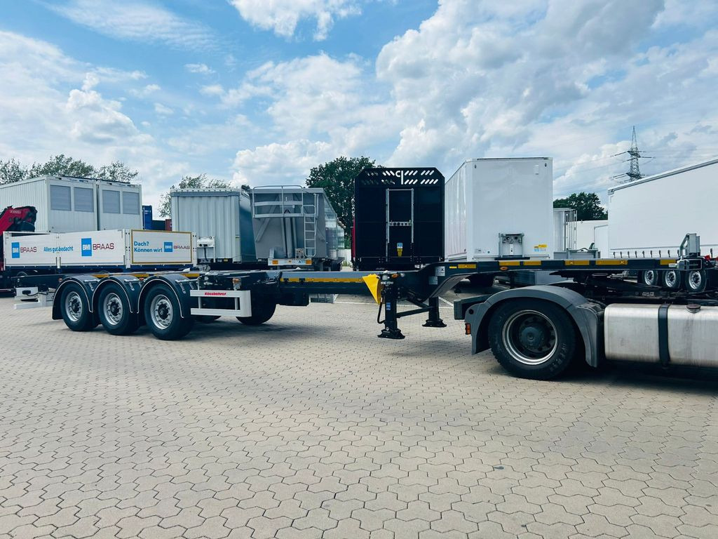 Kässbohrer K.SHG Multi Containerchassis ausziehbar - Контейнеровоз/ Сменна каросерия полуремарке: снимка 3 Kässbohrer K.SHG Multi Containerchassis ausziehbar - Контейнеровоз/ Сменна каросерия полуремарке: снимка 3