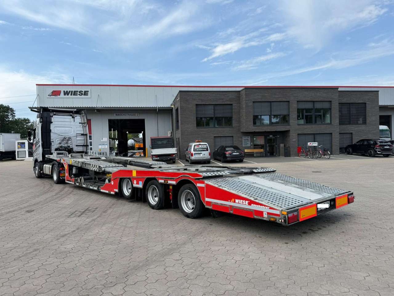 Kässbohrer K.SOK Truck/Car Transporter - Автовоз полуремарке: снимка 1 Kässbohrer K.SOK Truck/Car Transporter - Автовоз полуремарке: снимка 1