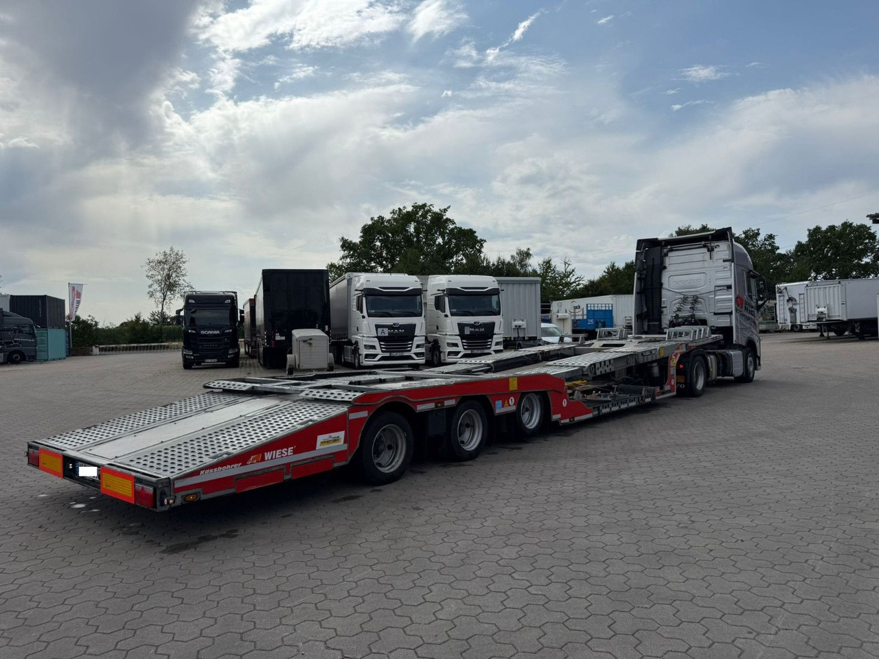 Kässbohrer K.SOK Truck/Car Transporter - Автовоз полуремарке: снимка 5 Kässbohrer K.SOK Truck/Car Transporter - Автовоз полуремарке: снимка 5