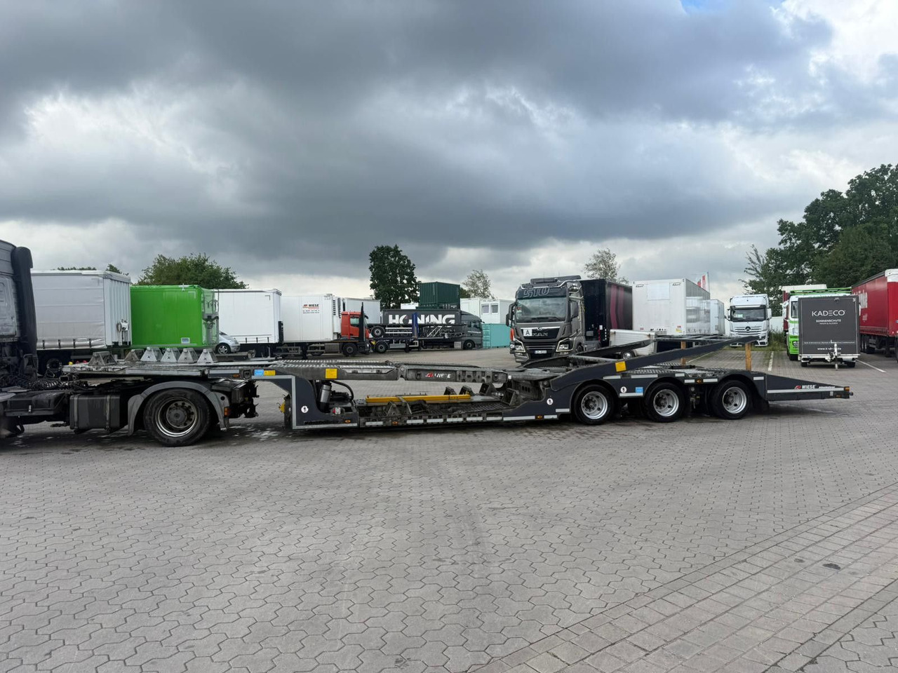 Kässbohrer K.SOK Truck/Car Transporter, Novagrau - Автовоз полуремарке: снимка 5 Kässbohrer K.SOK Truck/Car Transporter, Novagrau - Автовоз полуремарке: снимка 5