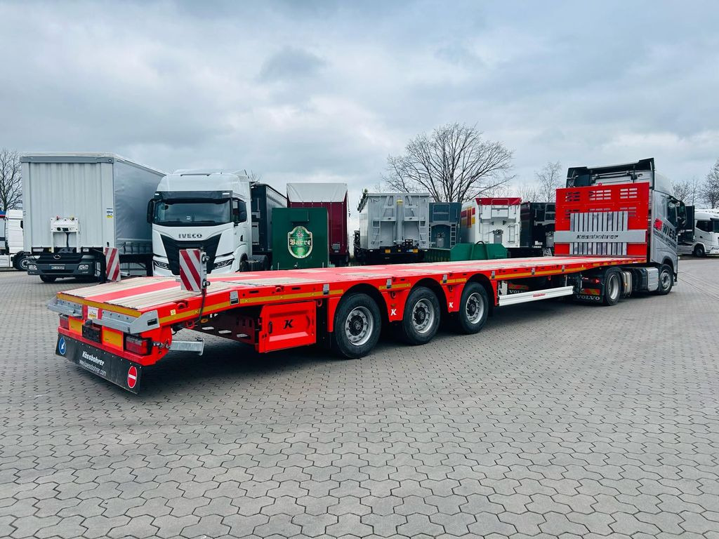 Kässbohrer SPS Mega Schwerlast Plattform - Бордово полуремарке/ Платформа: снимка 2 Kässbohrer SPS Mega Schwerlast Plattform - Бордово полуремарке/ Платформа: снимка 2