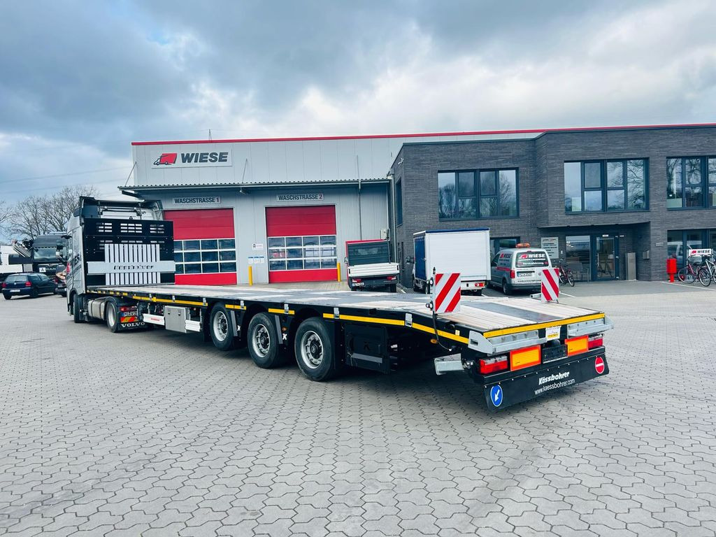 Kässbohrer SPS Mega Schwerlast Plattform Lenkachse - Бордово полуремарке/ Платформа: снимка 1 Kässbohrer SPS Mega Schwerlast Plattform Lenkachse - Бордово полуремарке/ Платформа: снимка 1
