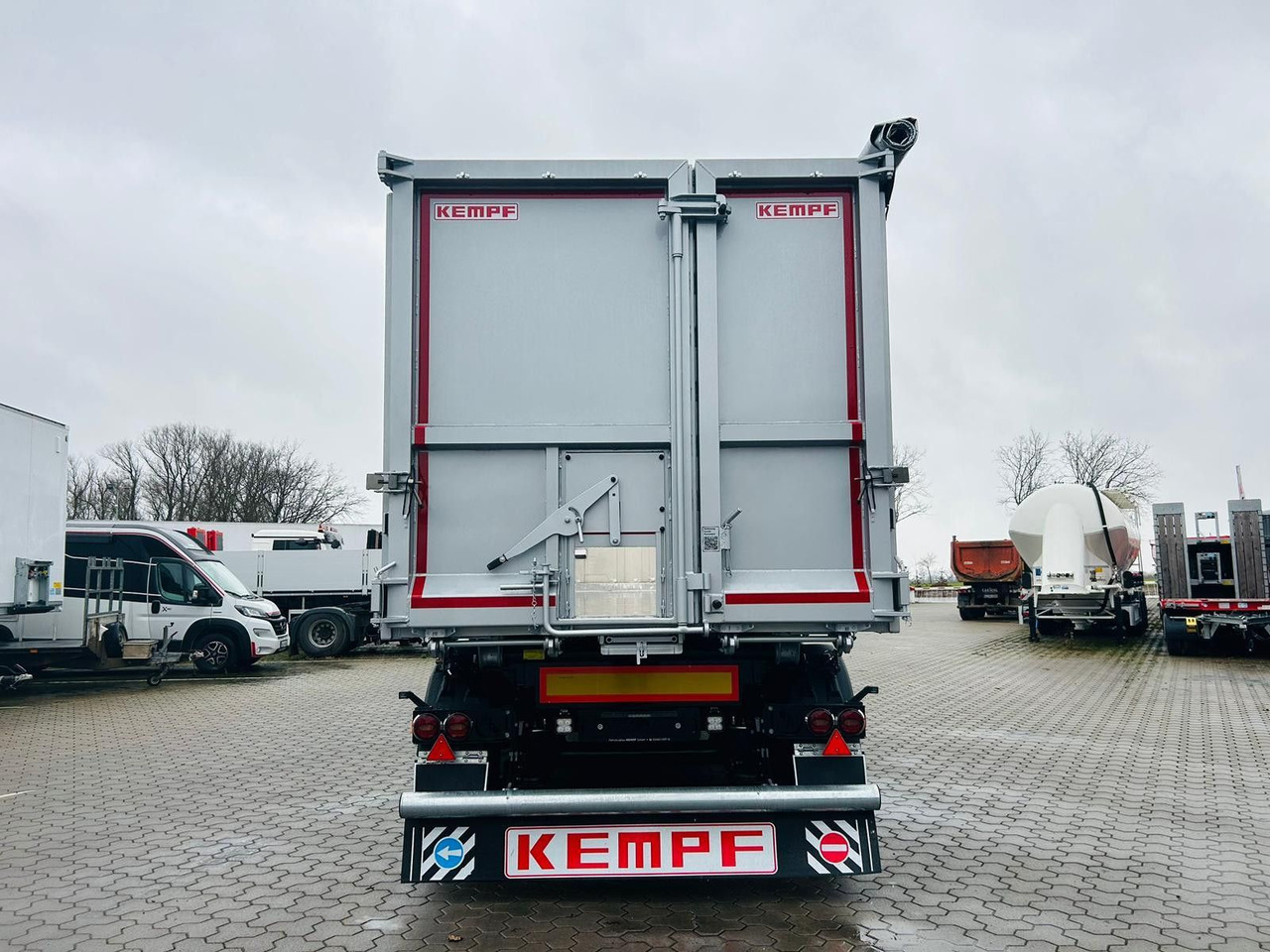 Kempf SKM 36/3 AK Alu Kipper 55 m³ Waschgerät - Самосвал полуремарке: снимка 5 Kempf SKM 36/3 AK Alu Kipper 55 m³ Waschgerät - Самосвал полуремарке: снимка 5