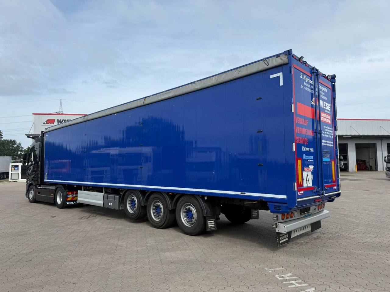 Knapen K100 Schubboden 92m³ 10mm Boden Guter Zustand - С плъзгащ под полуремарке: снимка 4 Knapen K100 Schubboden 92m³ 10mm Boden Guter Zustand - С плъзгащ под полуремарке: снимка 4