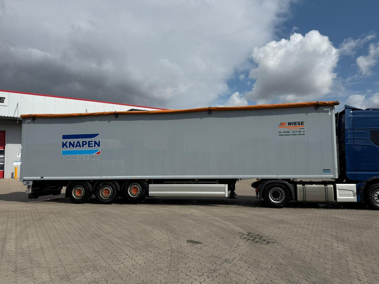Knapen K100 Schubboden 92m³ 10mm Boden sehr sauber - С плъзгащ под полуремарке: снимка 5 Knapen K100 Schubboden 92m³ 10mm Boden sehr sauber - С плъзгащ под полуремарке: снимка 5