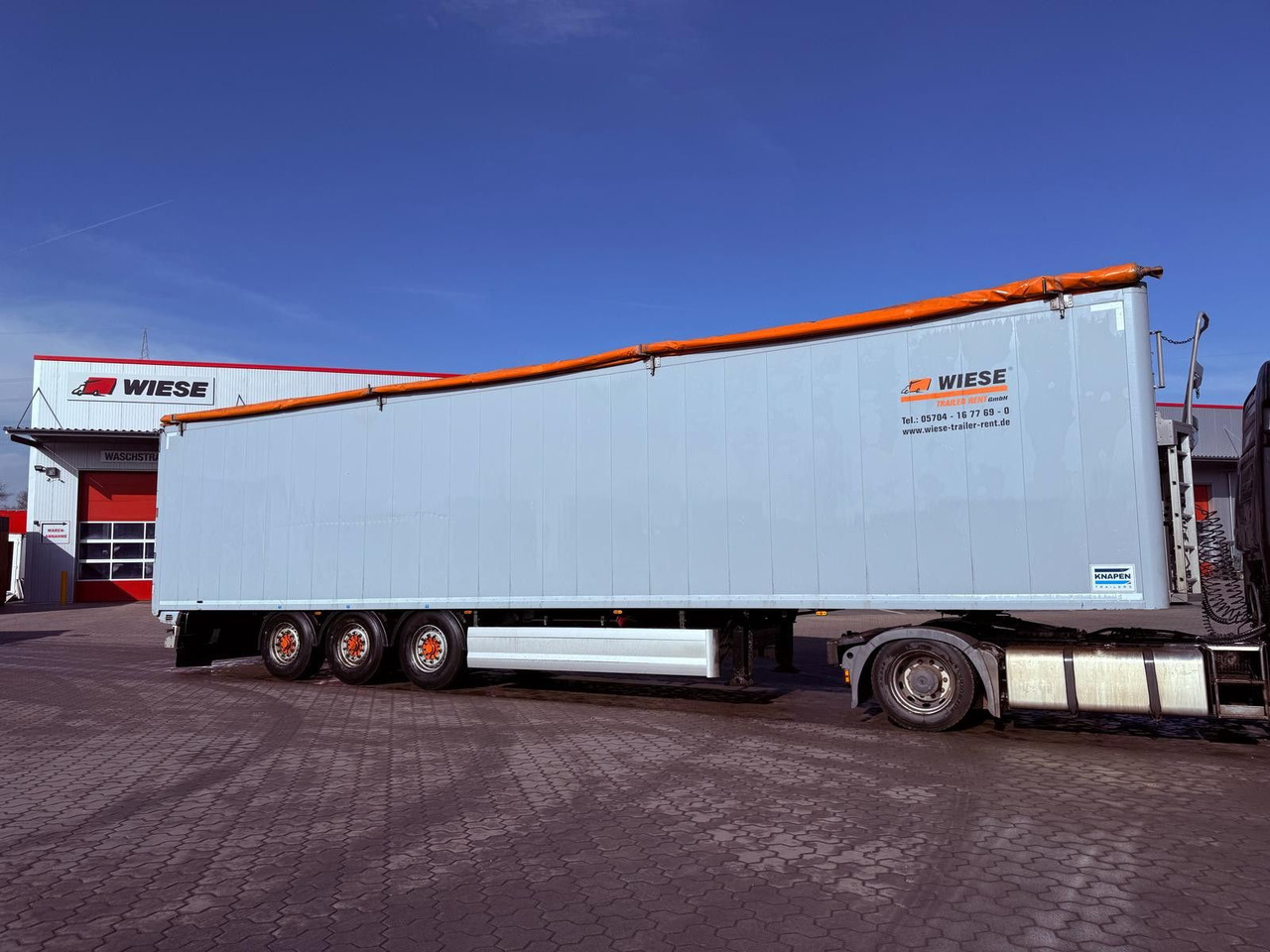 Knapen K200 Schubboden 92m³ 10mm Boden - С плъзгащ под полуремарке: снимка 2 Knapen K200 Schubboden 92m³ 10mm Boden - С плъзгащ под полуремарке: снимка 2
