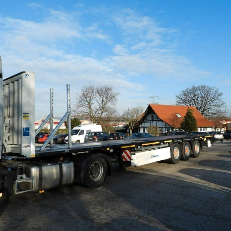 Krone Profi Liner SDP 27 Baustahltransporte -SOFORT- - Бордово полуремарке/ Платформа: снимка 2 Krone Profi Liner SDP 27 Baustahltransporte -SOFORT- - Бордово полуремарке/ Платформа: снимка 2