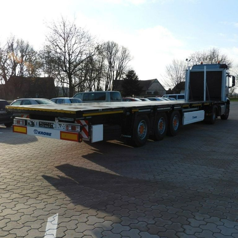 Krone Profi Liner SDP 27 Baustahltransporte -SOFORT- - Бордово полуремарке/ Платформа: снимка 3 Krone Profi Liner SDP 27 Baustahltransporte -SOFORT- - Бордово полуремарке/ Платформа: снимка 3
