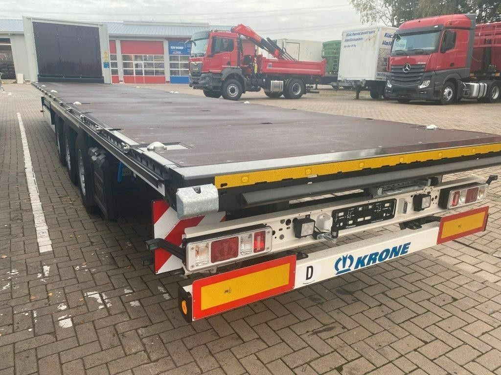 Krone Profi Liner (SDP 27) MEGA - Бордово полуремарке/ Платформа: снимка 5 Krone Profi Liner (SDP 27) MEGA - Бордово полуремарке/ Платформа: снимка 5