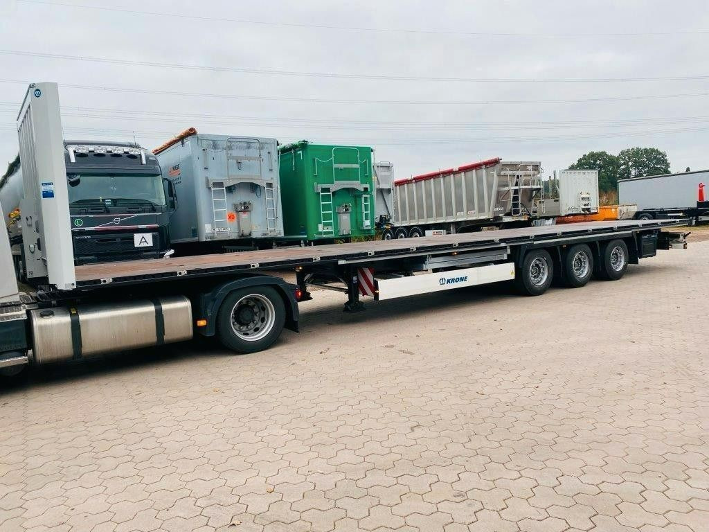 Krone Profi Liner (SDP 27) MEGA - Бордово полуремарке/ Платформа: снимка 1 Krone Profi Liner (SDP 27) MEGA - Бордово полуремарке/ Платформа: снимка 1