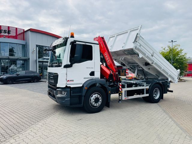 MAN 18.320 4x4 mit Fassi Ladekran Sofort Verfügbar - Самосвал камион, Камион с кран: снимка 5 MAN 18.320 4x4 mit Fassi Ladekran Sofort Verfügbar - Самосвал камион, Камион с кран: снимка 5