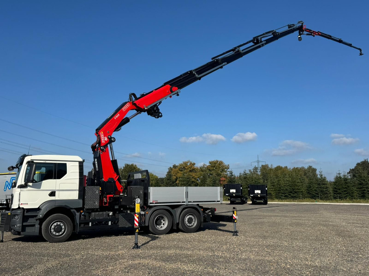 MAN 26.470 6x4-4 Hydrodrive Fassi Kran F545 Jib - Бордови камион, Камион с кран: снимка 5 MAN 26.470 6x4-4 Hydrodrive Fassi Kran F545 Jib - Бордови камион, Камион с кран: снимка 5