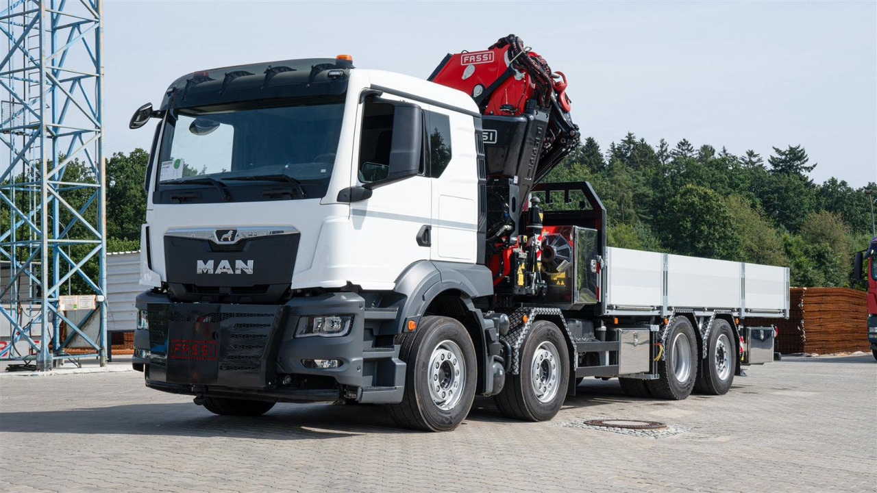 MAN 35.470 8x2 Kran F710 RA2.26 - Бордови камион, Камион с кран: снимка 5 MAN 35.470 8x2 Kran F710 RA2.26 - Бордови камион, Камион с кран: снимка 5