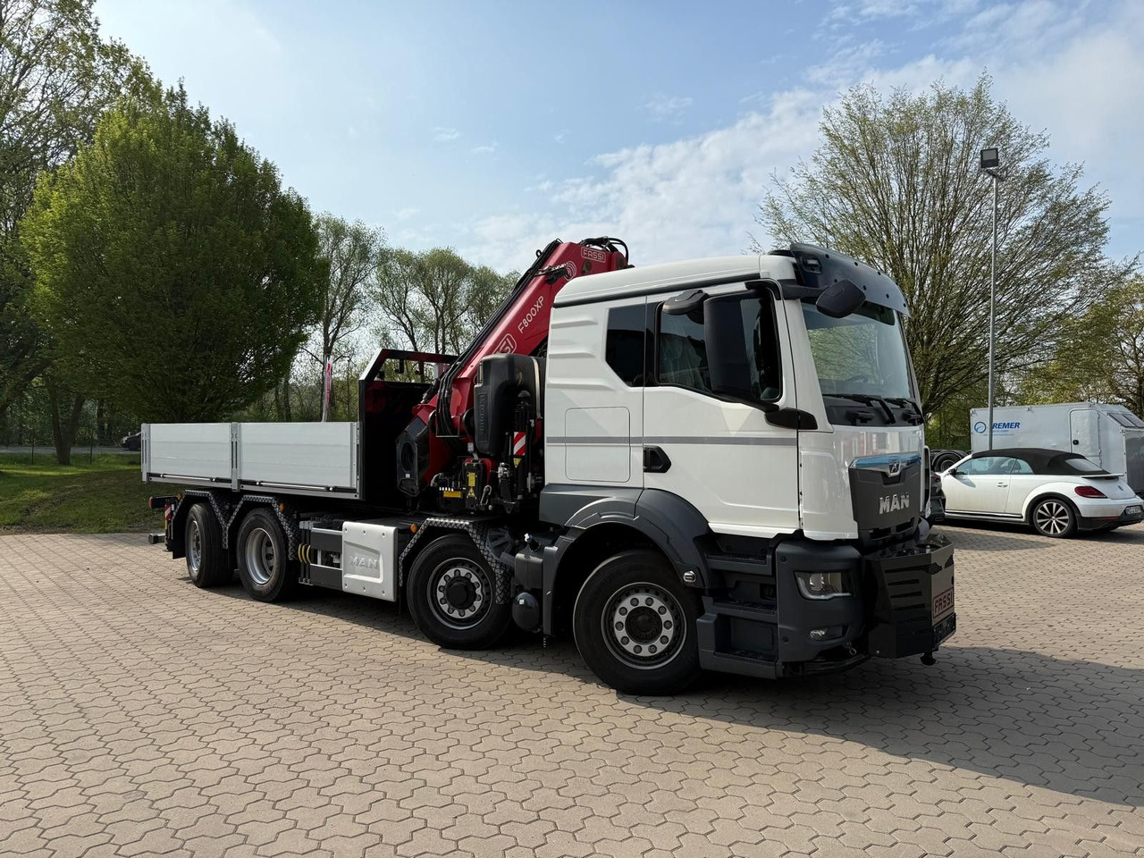 MAN 35.520 8x4 Kran Fassi F800, OHNE ABSTÜTZÜBERWACH - Камион с кран: снимка 2 MAN 35.520 8x4 Kran Fassi F800, OHNE ABSTÜTZÜBERWACH - Камион с кран: снимка 2