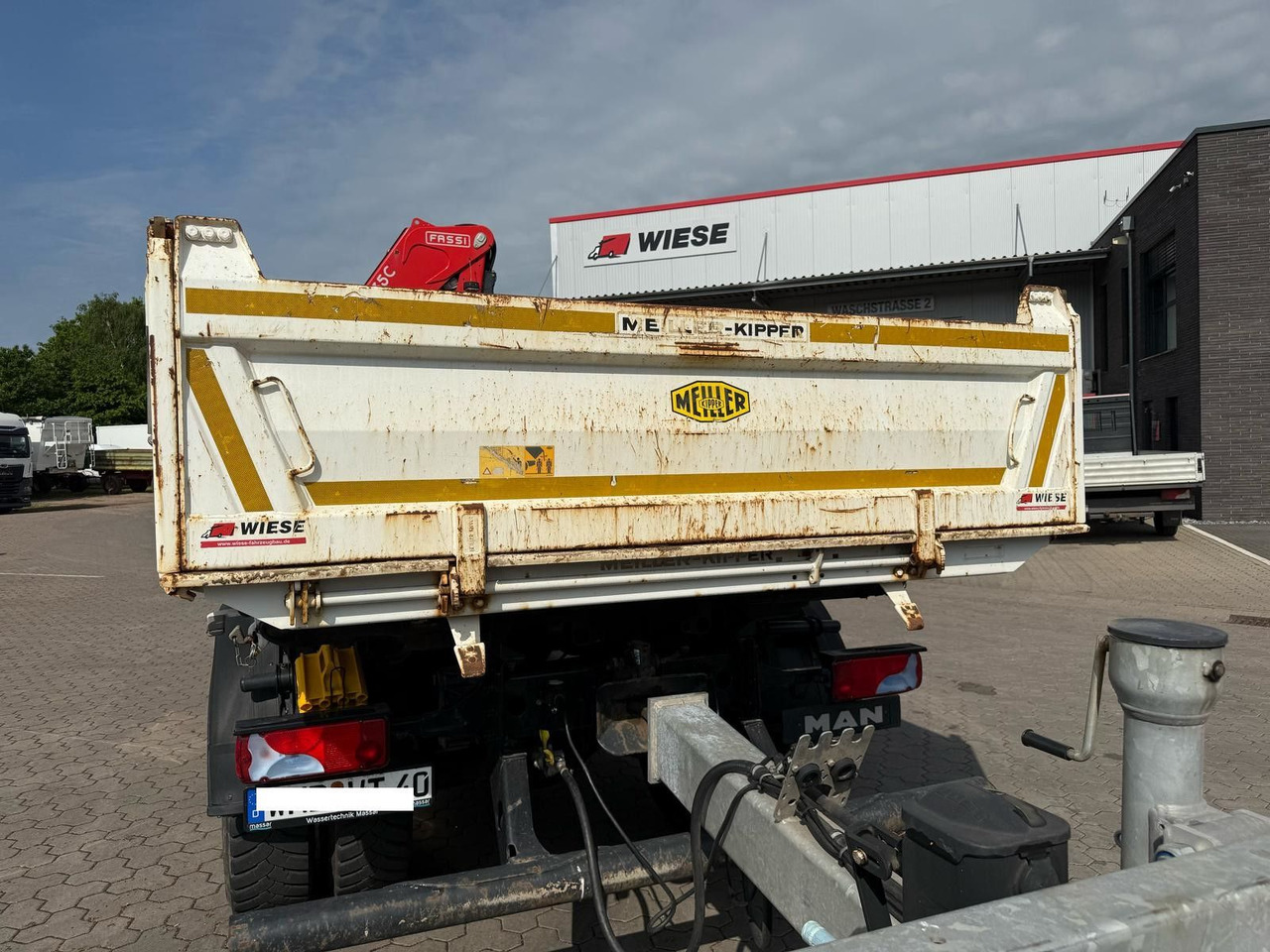 MAN TGM 18.320 4x2 BB mit Fassi F135 Kipper Kran - Самосвал камион, Камион с кран: снимка 5 MAN TGM 18.320 4x2 BB mit Fassi F135 Kipper Kran - Самосвал камион, Камион с кран: снимка 5