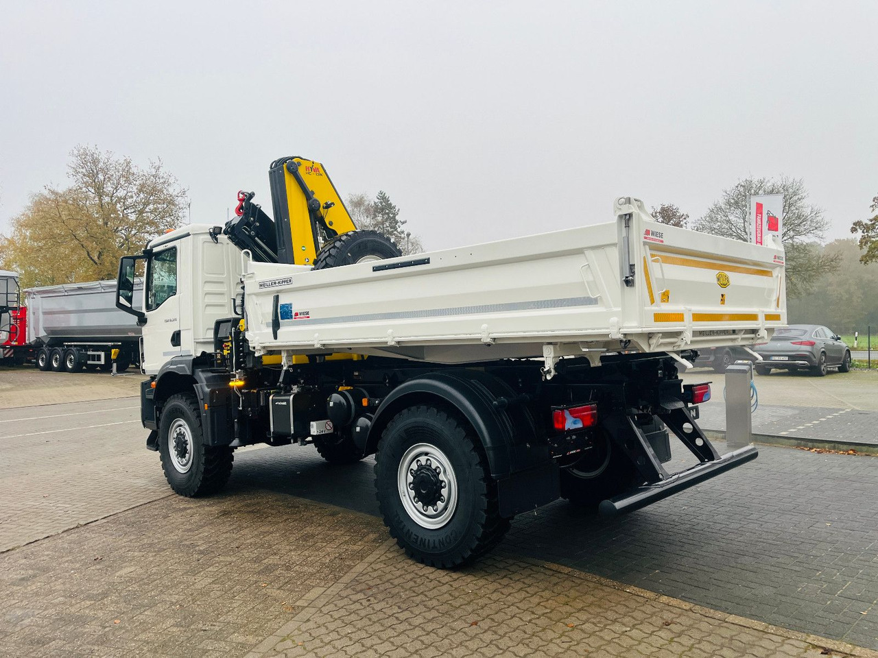 MAN TGM 18.320 4x4 BB Kipper Kran 131 Single Winter - Камион с кран: снимка 4 MAN TGM 18.320 4x4 BB Kipper Kran 131 Single Winter - Камион с кран: снимка 4