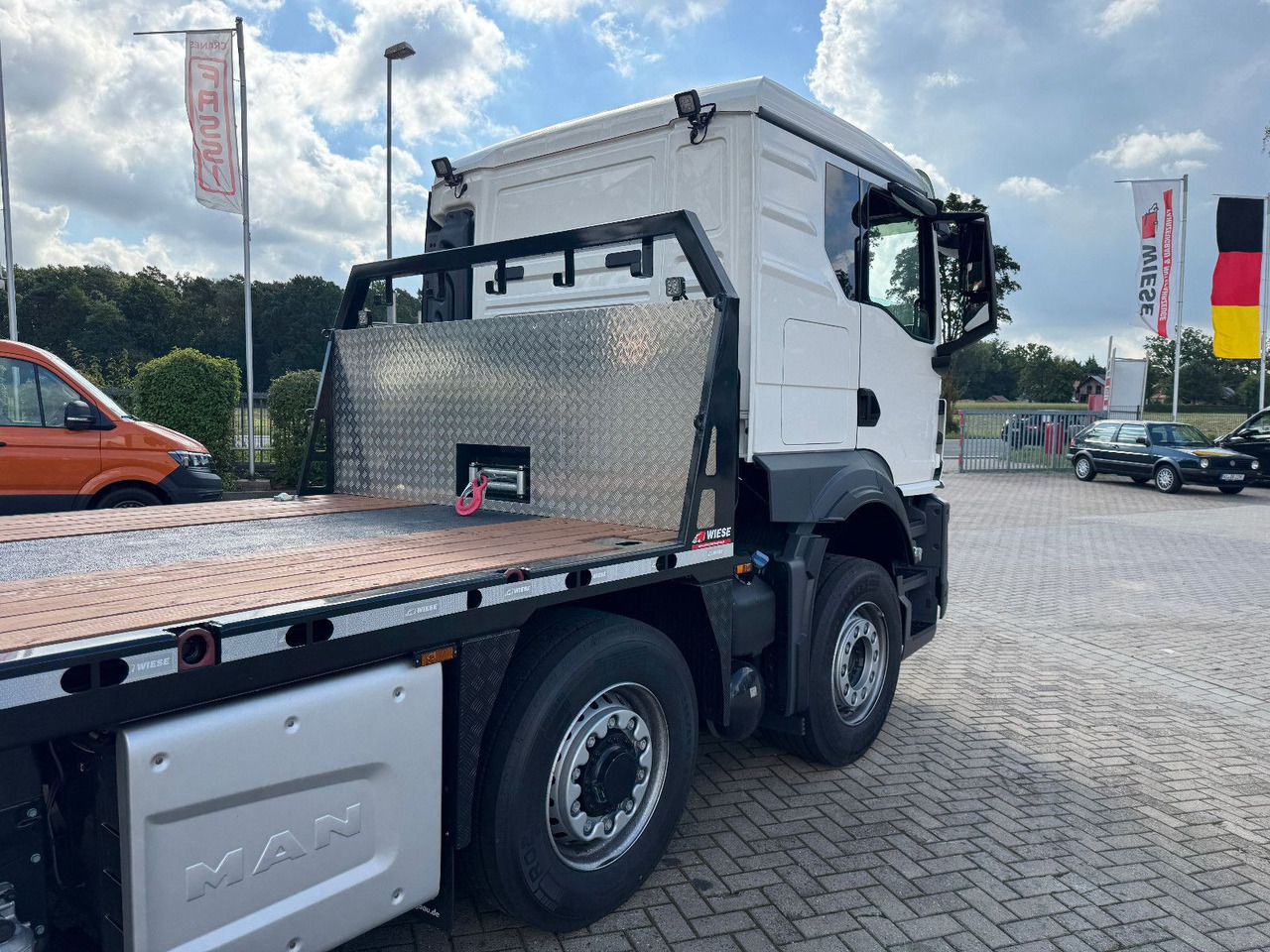 MAN TGS 35.520 8x2H Baumaschinentransporter - Камион пътна помощ: снимка 5 MAN TGS 35.520 8x2H Baumaschinentransporter - Камион пътна помощ: снимка 5