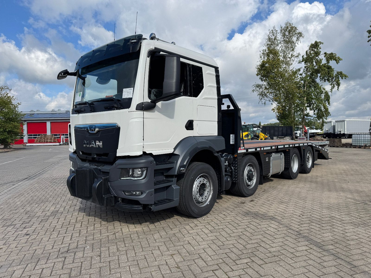 MAN TGS 35.520 Hydro Baumaschinentransporter - Камион пътна помощ: снимка 1 MAN TGS 35.520 Hydro Baumaschinentransporter - Камион пътна помощ: снимка 1