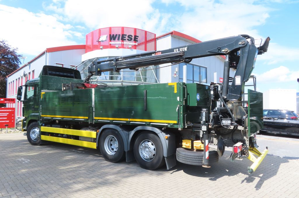 MAN TGX 26.500 6x2 - Baustoff - Kran HIAB - Камион с кран, Бордови камион: снимка 4 MAN TGX 26.500 6x2 - Baustoff - Kran HIAB - Камион с кран, Бордови камион: снимка 4