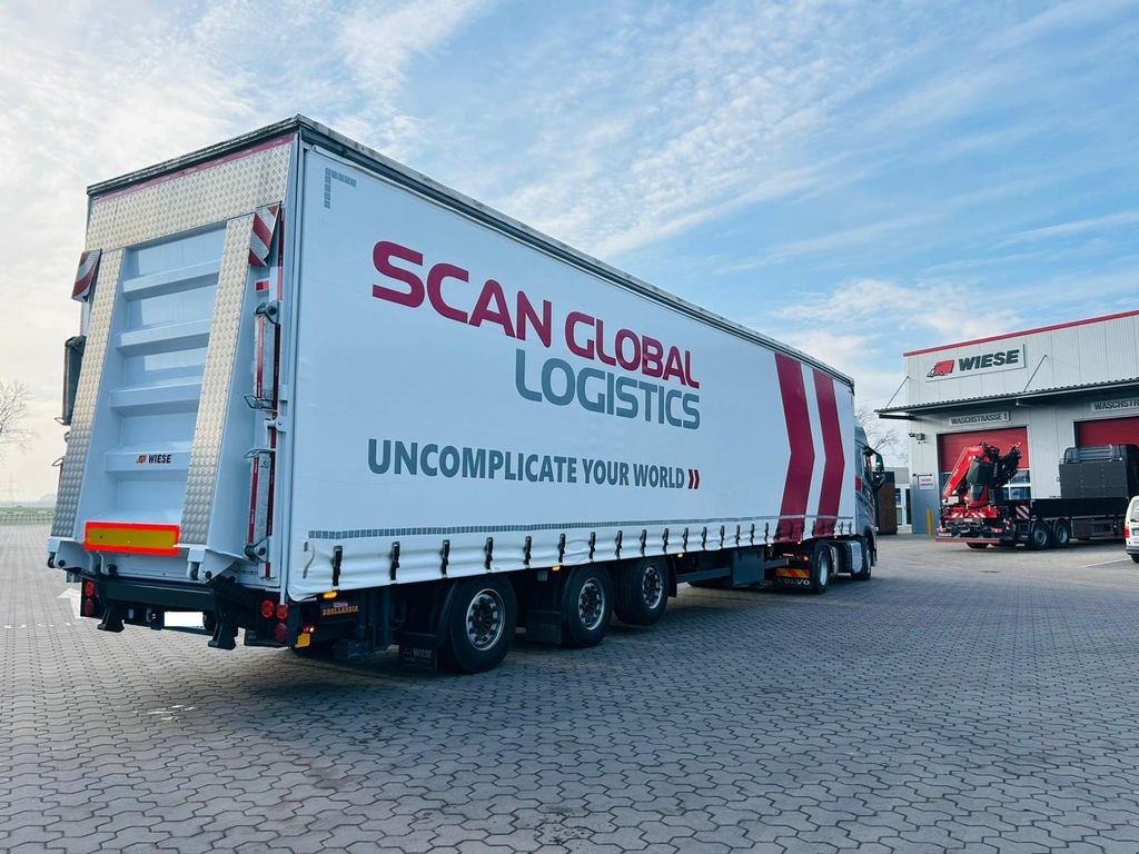 Mega Gabelstaplertransporter Ladebordwand9t - Бордово полуремарке/ Платформа: снимка 2 Mega Gabelstaplertransporter Ladebordwand9t - Бордово полуремарке/ Платформа: снимка 2