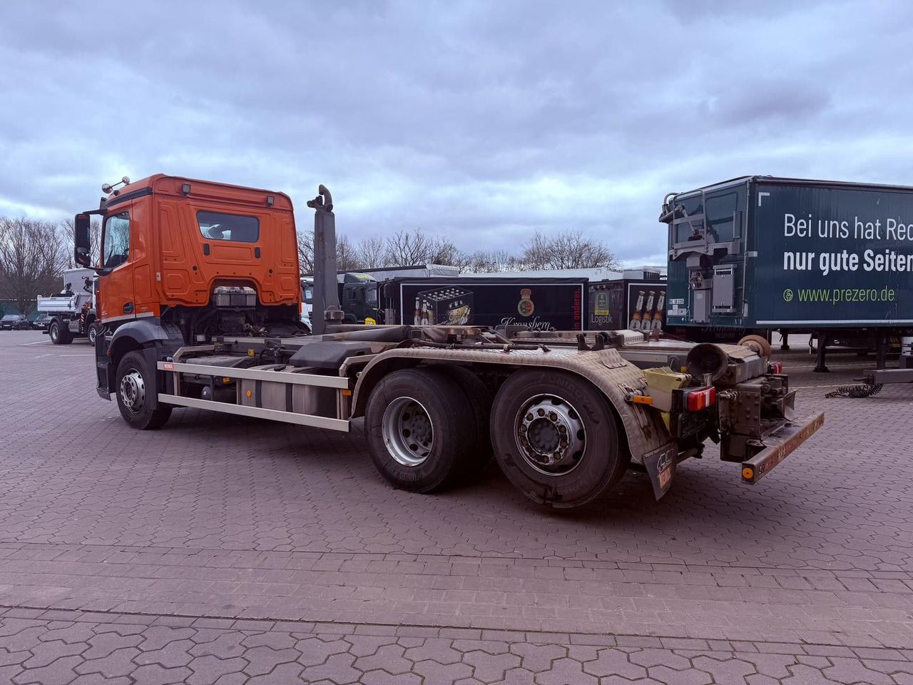 Mercedes-Benz Antos 2545 Abrollkipper Meiler2070 Kupplung Neu - Мултилифт с кука камион: снимка 3 Mercedes-Benz Antos 2545 Abrollkipper Meiler2070 Kupplung Neu - Мултилифт с кука камион: снимка 3