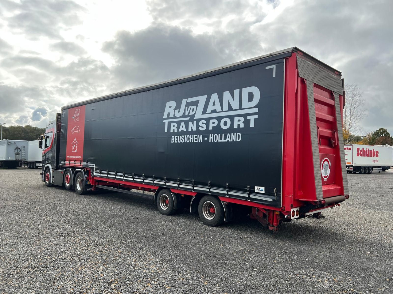 Meusburger 2-Achs-Gabelstaplertransporter Rampe Dhollandia - Нискорамна площадка полуремарке: снимка 2 Meusburger 2-Achs-Gabelstaplertransporter Rampe Dhollandia - Нискорамна площадка полуремарке: снимка 2