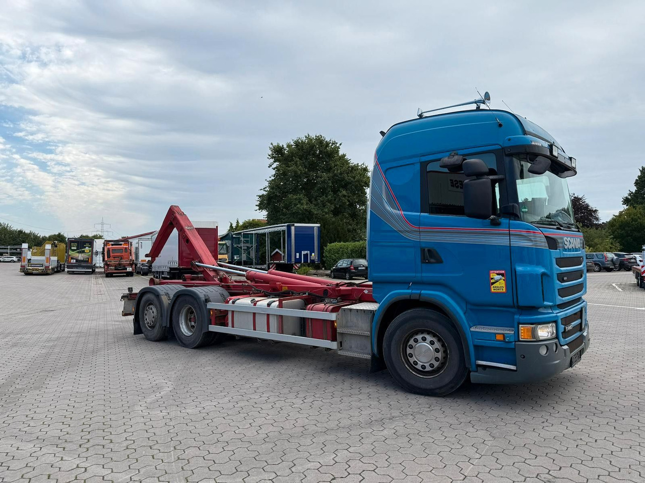 Scania G440 Abrollkipper/Hakenlift - Мултилифт с кука камион: снимка 4 Scania G440 Abrollkipper/Hakenlift - Мултилифт с кука камион: снимка 4