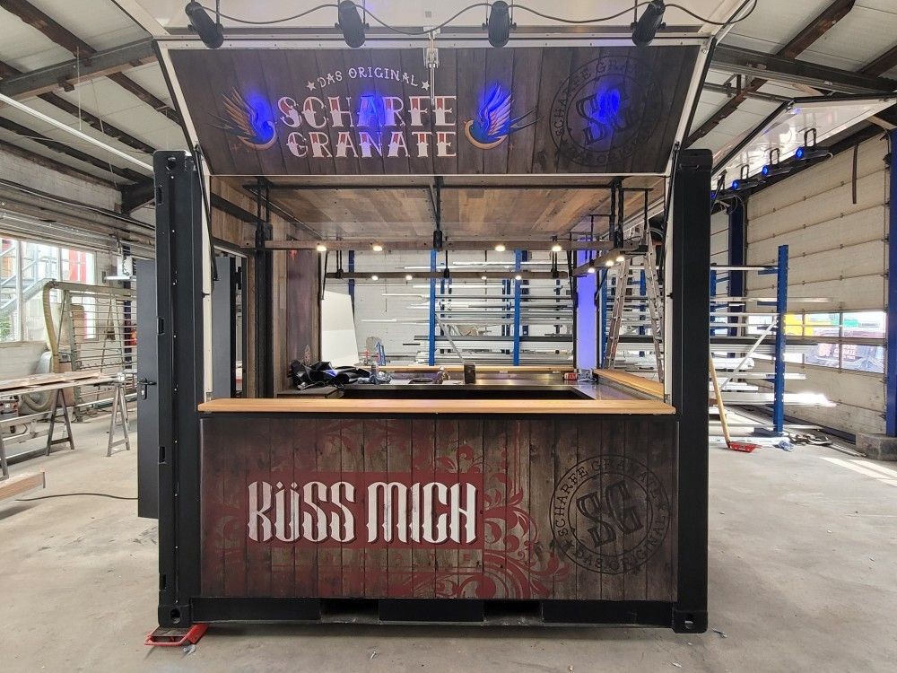 Premium Container Mobile Bar Event Food Truck Kn - Сменяема каросерия/ Контейнер: снимка 3 Premium Container Mobile Bar Event Food Truck Kn - Сменяема каросерия/ Контейнер: снимка 3