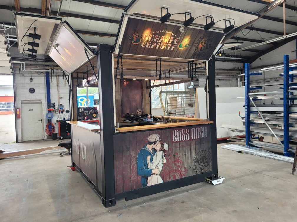 Premium Container Mobile Bar Event Food Truck Kn - Сменяема каросерия/ Контейнер: снимка 4 Premium Container Mobile Bar Event Food Truck Kn - Сменяема каросерия/ Контейнер: снимка 4