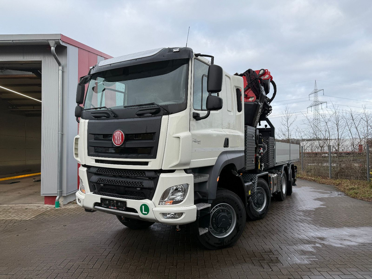 Tatra 41.500 8x8 Phoenix Fassi F710 Kran - Бордови камион, Камион с кран: снимка 3 Tatra 41.500 8x8 Phoenix Fassi F710 Kran - Бордови камион, Камион с кран: снимка 3